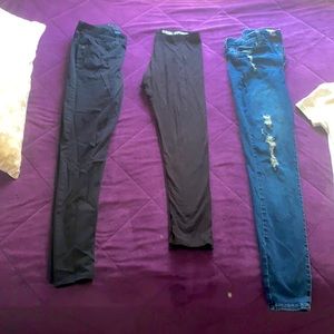 Jean’s && leggings and && school pants !!